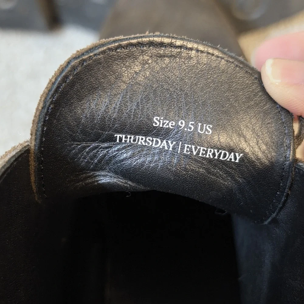 Thursday Boot Company Scout Chukka Boots Mens‎ 9.5 Brown Rugged Suede Leather